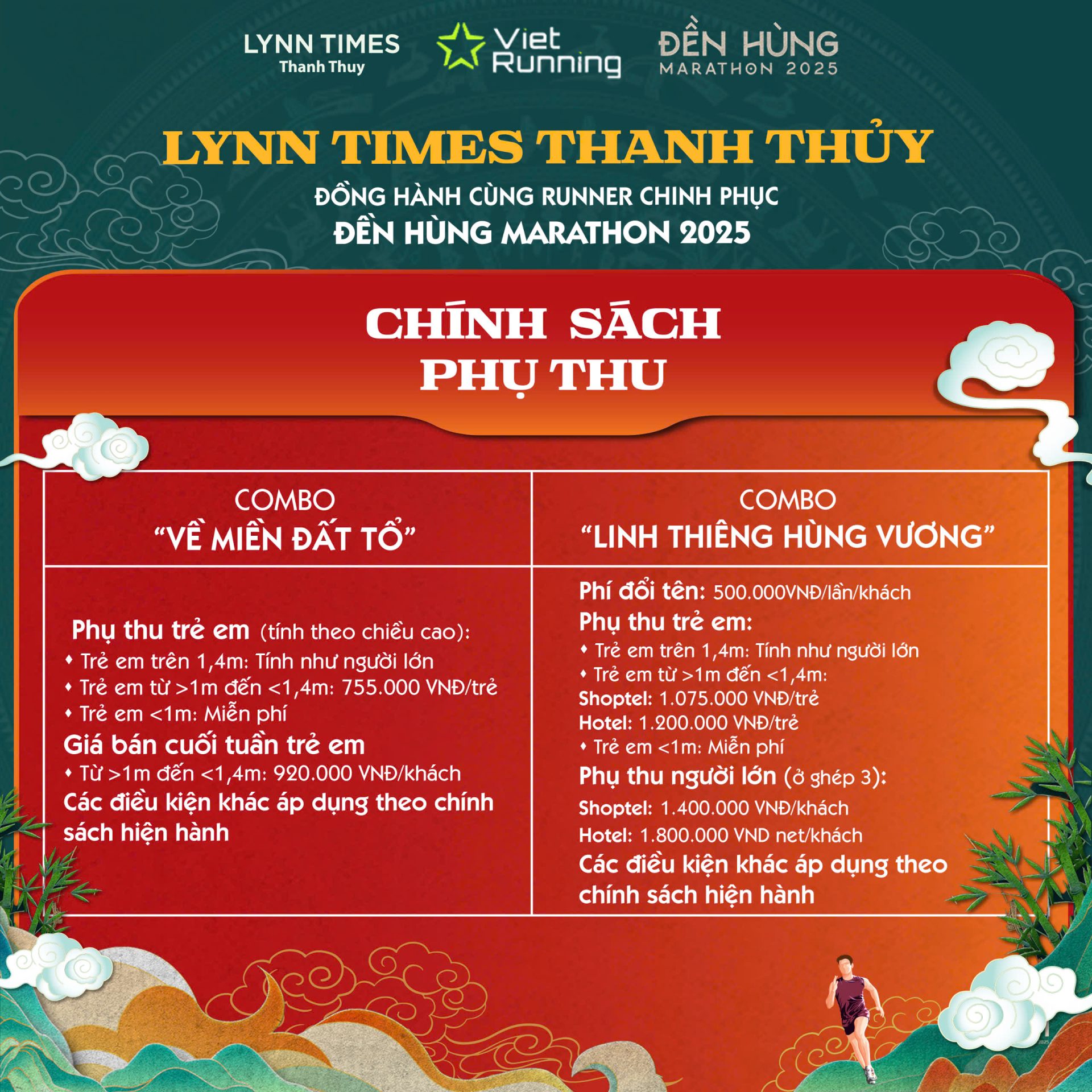 Lynntimes Thanh Thủy – Nhà tài trợ chính thức giải chạy Đền Hùng Marathon 2025