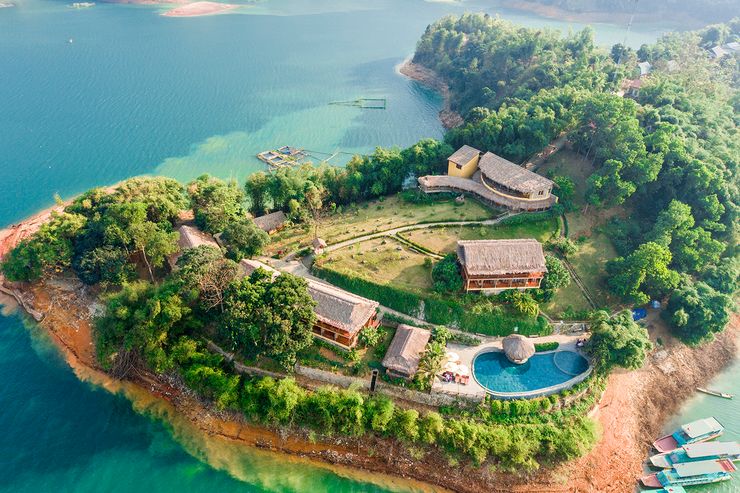 Mai Châu Hideaway Lake Resort: Trốn phố về miền sơn chân