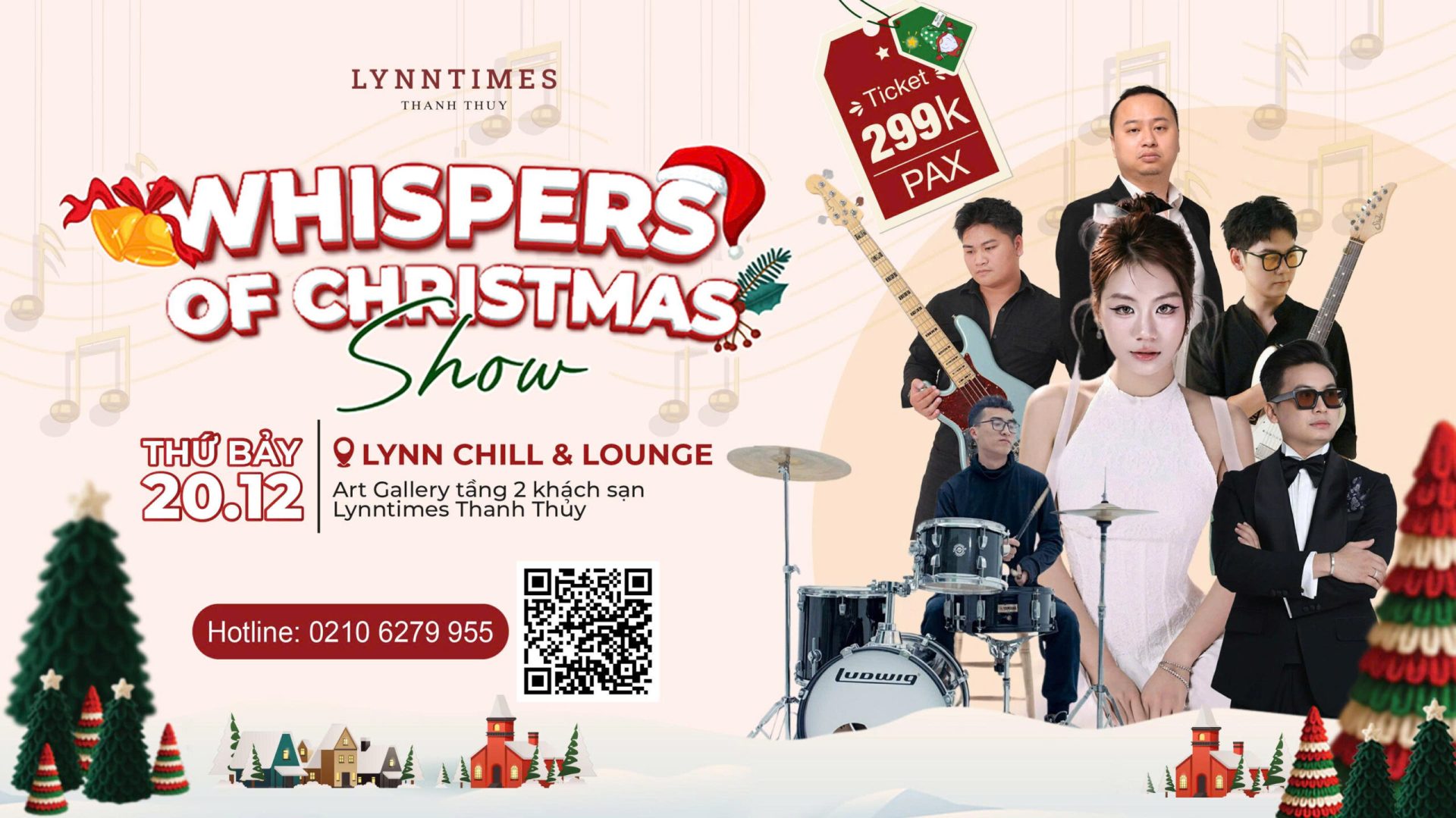 Whispers of Christmas Show – Đêm Nhạc Giáng Sinh Đầy Cảm Xúc Tại Lynntimes Thanh Thủy